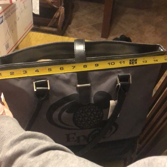 Epcot Center Tote gray with black trim - Picture 8 of 10